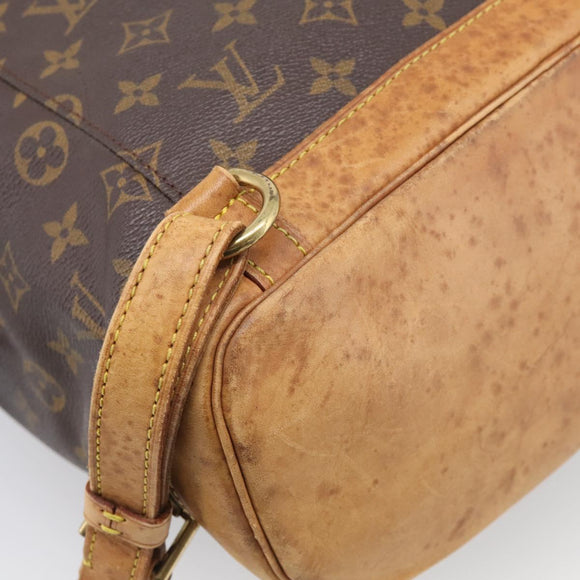 LOUIS VUITTON Monogram Montsouris GM Backpack M51135 LV Auth 209376