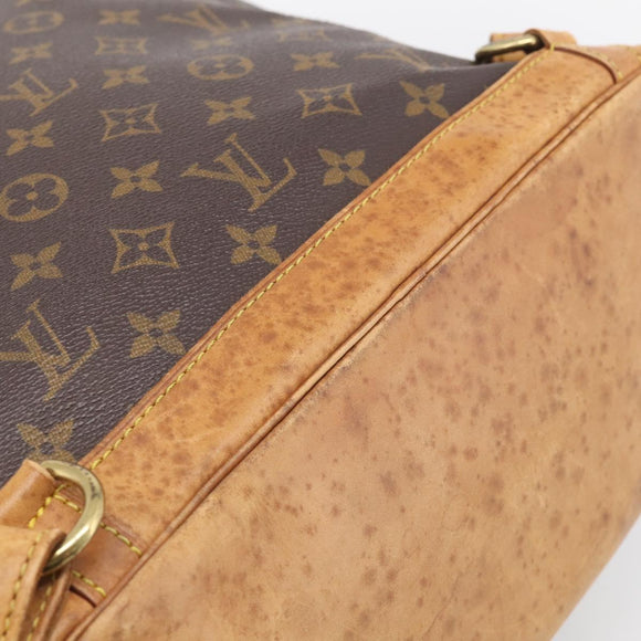 LOUIS VUITTON Monogram Montsouris GM Backpack M51135 LV Auth 209376