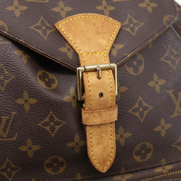 LOUIS VUITTON Monogram Montsouris GM Backpack M51135 LV Auth 209376