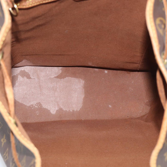 LOUIS VUITTON Monogram Montsouris GM Backpack M51135 LV Auth 209376