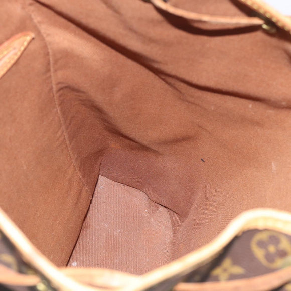 LOUIS VUITTON Monogram Montsouris GM Backpack M51135 LV Auth 209376