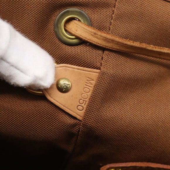 LOUIS VUITTON Monogram Montsouris GM Backpack M51135 LV Auth 209376