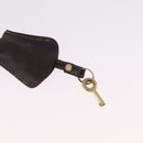FENDI Zucca Canvas Vanity Hand Bag Brown Gold Tone Auth 209377-17