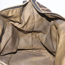 FENDI Zucca Canvas Vanity Hand Bag Brown Gold Tone Auth 209377-22