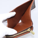 LOUIS VUITTON Monogram Compact Zip Wallet M61667 LV Auth 209378V-22