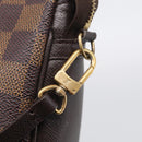 LOUIS VUITTON Damier Ebene Trousse Make Up Pouch N51982 LV Auth 209381A-17