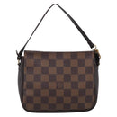 LOUIS VUITTON Damier Ebene Trousse Make Up Pouch N51982 LV Auth 209381A-2