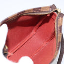 LOUIS VUITTON Damier Ebene Trousse Make Up Pouch N51982 LV Auth 209381A-22