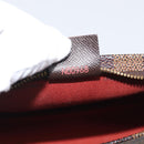 LOUIS VUITTON Damier Ebene Trousse Make Up Pouch N51982 LV Auth 209381A-24