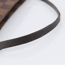 LOUIS VUITTON Damier Ebene Trousse Make Up Pouch N51982 LV Auth 209381A-9