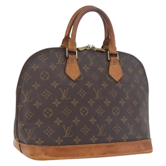 LOUIS VUITTON Monogram Alma Hand Bag M51130 LV Auth 209385