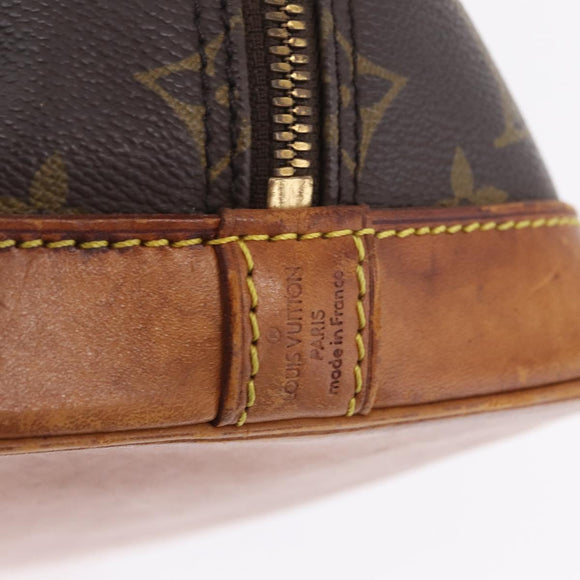 LOUIS VUITTON Monogram Alma Hand Bag M51130 LV Auth 209385