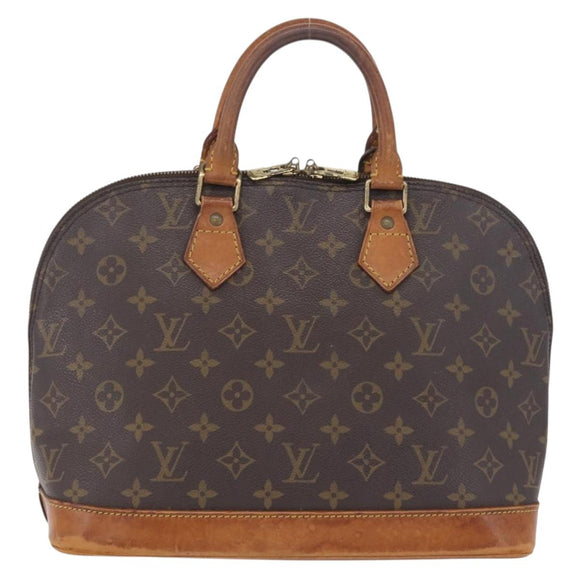 LOUIS VUITTON Monogram Alma Hand Bag M51130 LV Auth 209385