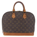 LOUIS VUITTON Monogram Alma Hand Bag M51130 LV Auth 209385-3