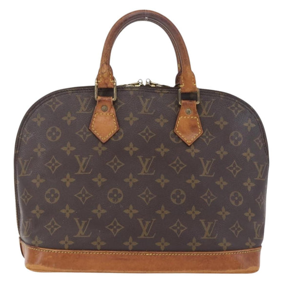 LOUIS VUITTON Monogram Alma Hand Bag M51130 LV Auth 209385