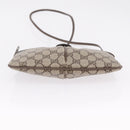 GUCCI GG Supreme Web Sherry Line Shoulder Bag PVC Beige 904 02 047 Auth 209388-12