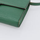 LOUIS VUITTON Epi Pochette Arche Shoulder Bag Green M52574 LV Auth 209389-10