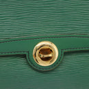 LOUIS VUITTON Epi Pochette Arche Shoulder Bag Green M52574 LV Auth 209389-14