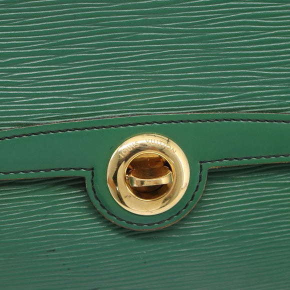 LOUIS VUITTON Epi Pochette Arche Shoulder Bag Green M52574 LV Auth 209389