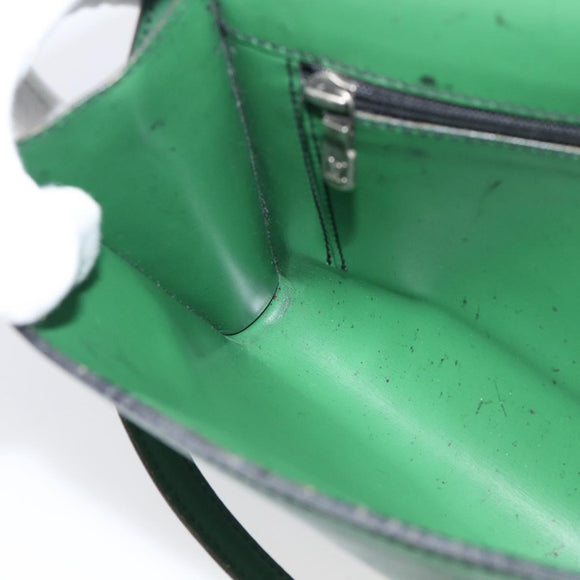 LOUIS VUITTON Epi Pochette Arche Shoulder Bag Green M52574 LV Auth 209389