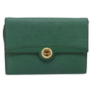 LOUIS VUITTON Epi Pochette Arche Shoulder Bag Green M52574 LV Auth 209389-2