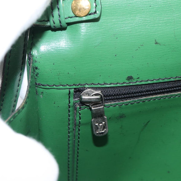 LOUIS VUITTON Epi Pochette Arche Shoulder Bag Green M52574 LV Auth 209389
