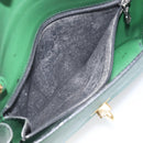 LOUIS VUITTON Epi Pochette Arche Shoulder Bag Green M52574 LV Auth 209389-21