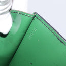 LOUIS VUITTON Epi Pochette Arche Shoulder Bag Green M52574 LV Auth 209389-22