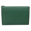 LOUIS VUITTON Epi Pochette Arche Shoulder Bag Green M52574 LV Auth 209389-3