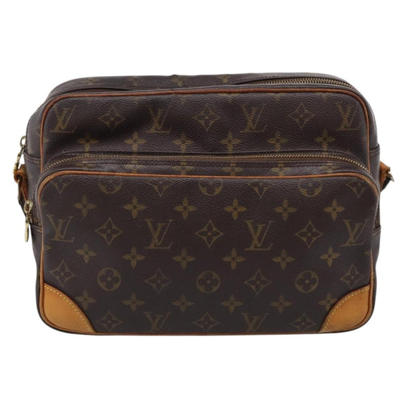 LOUIS VUITTON Monogram Nile Shoulder Bag M45244 LV Auth 209390