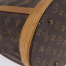 LOUIS VUITTON Monogram Bucket GM Shoulder Bag M42236 LV Auth 209397-12