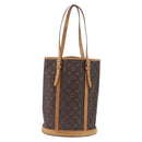 LOUIS VUITTON Monogram Bucket GM Shoulder Bag M42236 LV Auth 209397-2