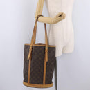 LOUIS VUITTON Monogram Bucket GM Shoulder Bag M42236 LV Auth 209397-26