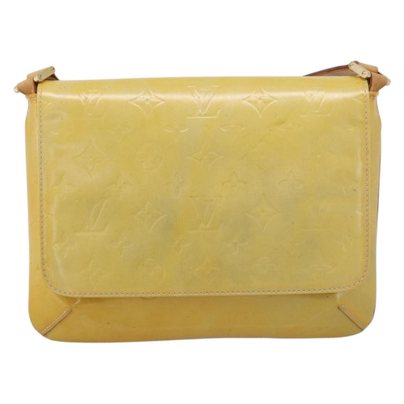 LOUIS VUITTON Monogram Vernis Thompson Street Bag Gris M91008 LV Auth 209400