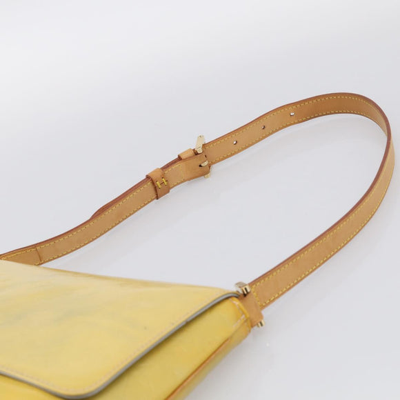 LOUIS VUITTON Monogram Vernis Thompson Street Bag Gris M91008 LV Auth 209400