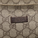 GUCCI GG Supreme Shoulder Bag PVC Beige Silver 141626 Auth 209406-14