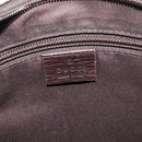 GUCCI GG Supreme Shoulder Bag PVC Beige Silver 141626 Auth 209406-17