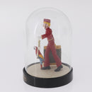 LOUIS VUITTON Pageboy Snow Globe Glass Red Clear LV Auth 209411A-4