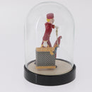 LOUIS VUITTON Pageboy Snow Globe Glass Red Clear LV Auth 209411A-5