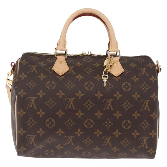 LOUIS VUITTON Monogram Speedy Bandouliere 30 Bag 2way M41112 LV Auth 209430SAV
