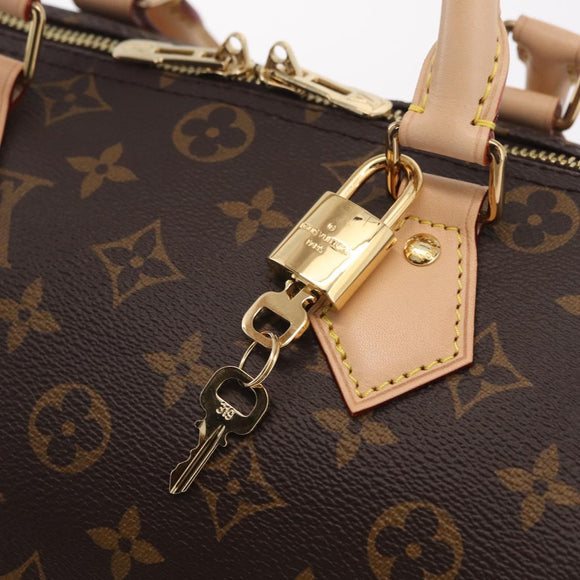 LOUIS VUITTON Monogram Speedy Bandouliere 30 Bag 2way M41112 LV Auth 209430SAV