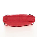 Balenciaga The First Hand Bag Leather 2way Red 103208 Auth 209432V-10