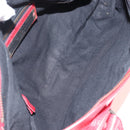 Balenciaga The First Hand Bag Leather 2way Red 103208 Auth 209432V-20