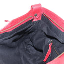 Balenciaga The First Hand Bag Leather 2way Red 103208 Auth 209432V-22