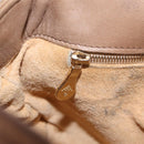 Bottega Veneta INTRECCIATO Shoulder Bag Leather Beige Gold Auth 209433A-23