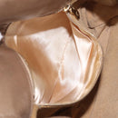 Bottega Veneta INTRECCIATO Shoulder Bag Leather Beige Gold Auth 209433A-24