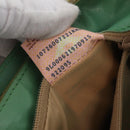 Bottega Veneta INTRECCIATO Tote Bag Harako leather Green Gold Auth 209434A-12