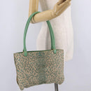 Bottega Veneta INTRECCIATO Tote Bag Harako leather Green Gold Auth 209434A-30