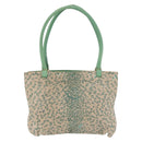 Bottega Veneta INTRECCIATO Tote Bag Harako leather Green Gold Auth 209434A-2