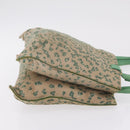 Bottega Veneta INTRECCIATO Tote Bag Harako leather Green Gold Auth 209434A-3
